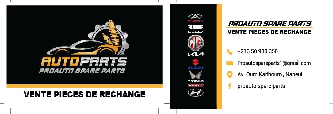 proauto spare parts banner